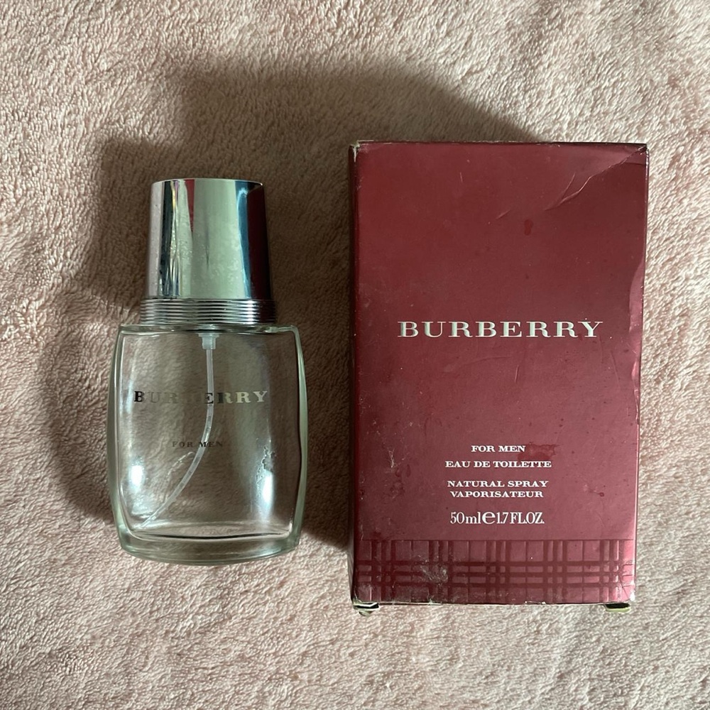 EMPTY Burberry Eau de Toilette with Silver Cap